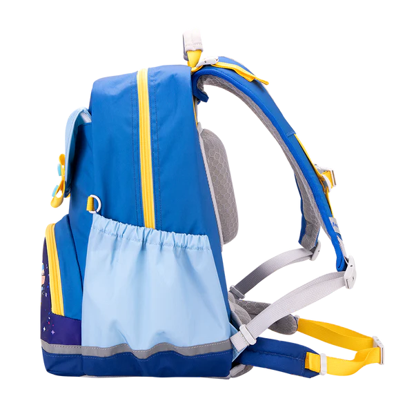 LSS103P School Bag - Astro Pals - Blue Yellow