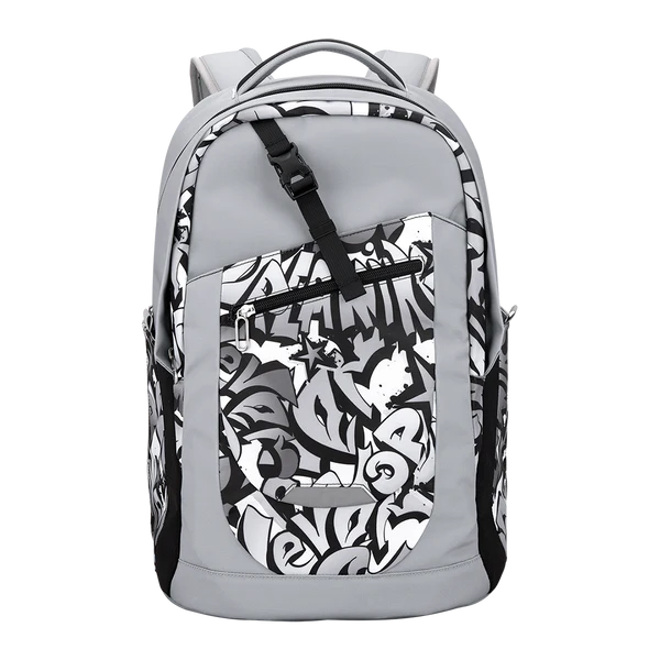 MA503P School Bag - Ever stop dreaming - Lt Grey