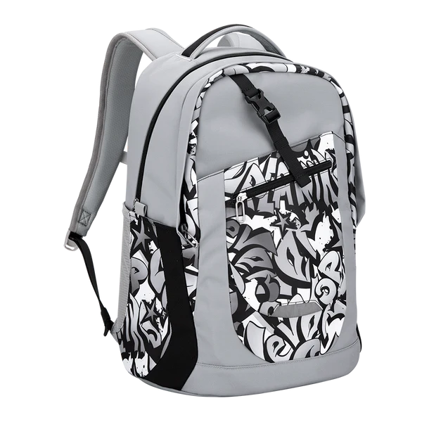 MA503P School Bag - Ever stop dreaming - Lt Grey