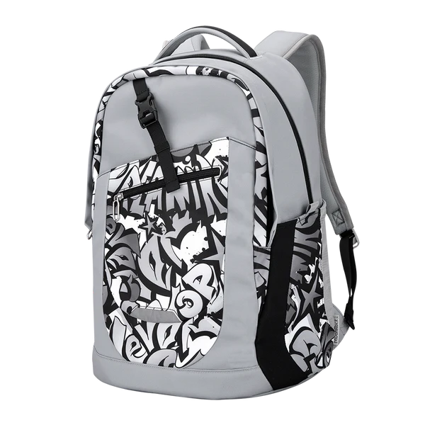 MA503P School Bag - Ever stop dreaming - Lt Grey