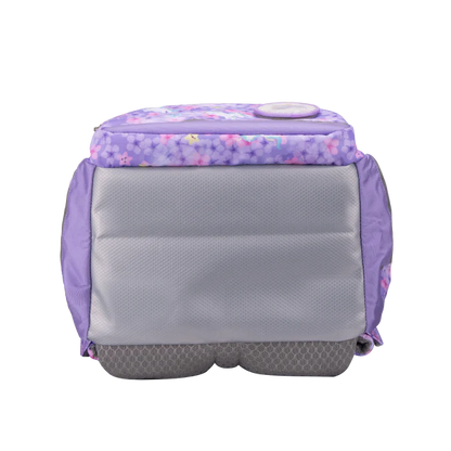 SP101P School Bag - Flower Unicorn - Purple