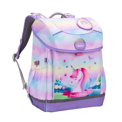 SP108P School Bag - Dream of Unicorn - Light Purple