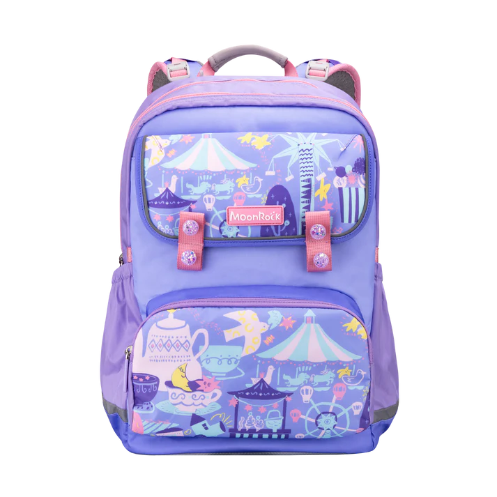 SP200P School Bag - Starry Night Wonderland - Lilac