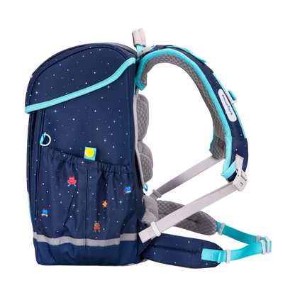 SP208P School Bag - Game Paradise - Blue