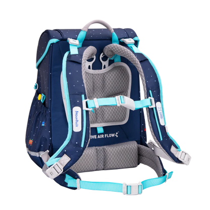 SP208P School Bag - Game Paradise - Blue