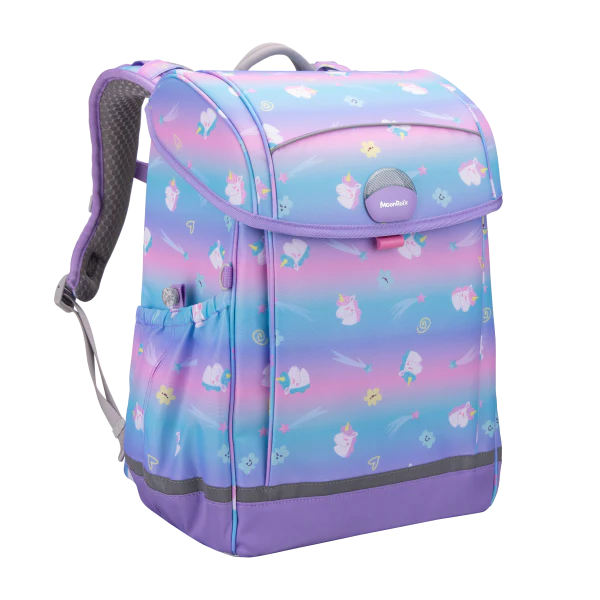 SP208P School Bag - Sparkle Unicorn - Light Purple