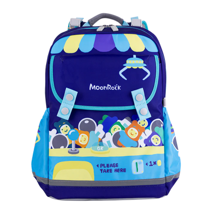 SS100P School Bag - Claw Me If You Can - Blue