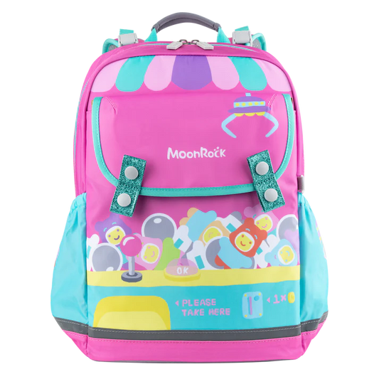 SS100P School Bag - Claw Me If You Can - Pink