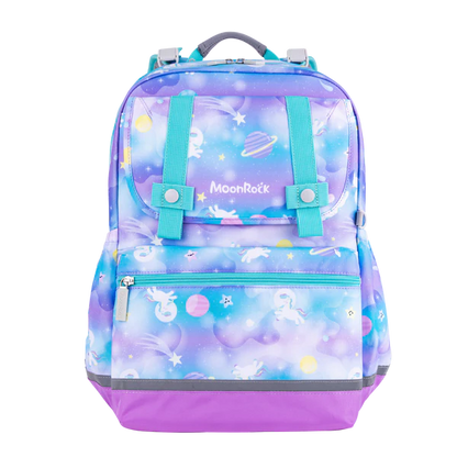 SS200P School Bag - Unicorn Galaxy - Purple Blue