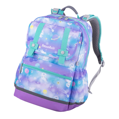 SS200P School Bag - Unicorn Galaxy - Purple Blue